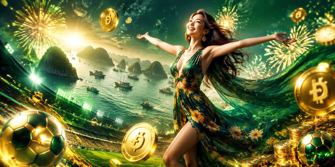 Người dùng xem cá cược thể thao trên điện thoại tại vịnh Hạ Long